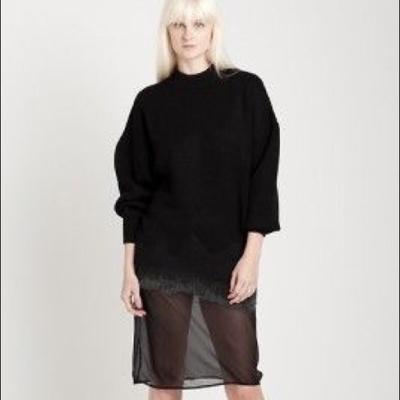 EUC Size S Alexander Wang Sweaterdress - Picture 1 of 5